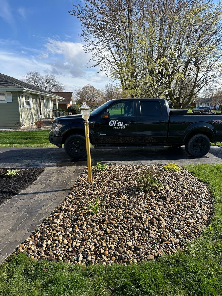 Landscape design for OT Lawn and Landscaping LLC in Carey, OH