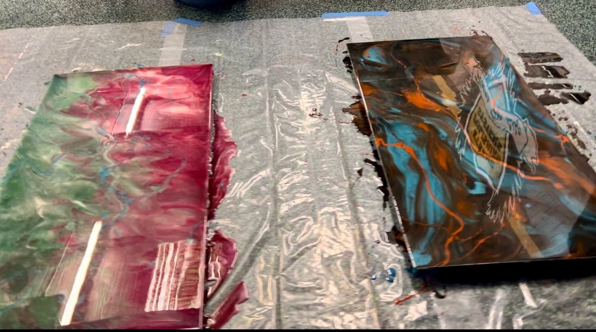 Metallic System Epoxy for Imperial Wood & Epoxy Flooring in Houston, TX
