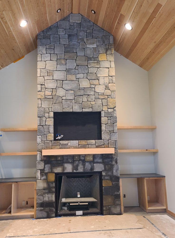 Fireplace Construction for Bricks and Sticks Construction LLC in McMinnville, OR