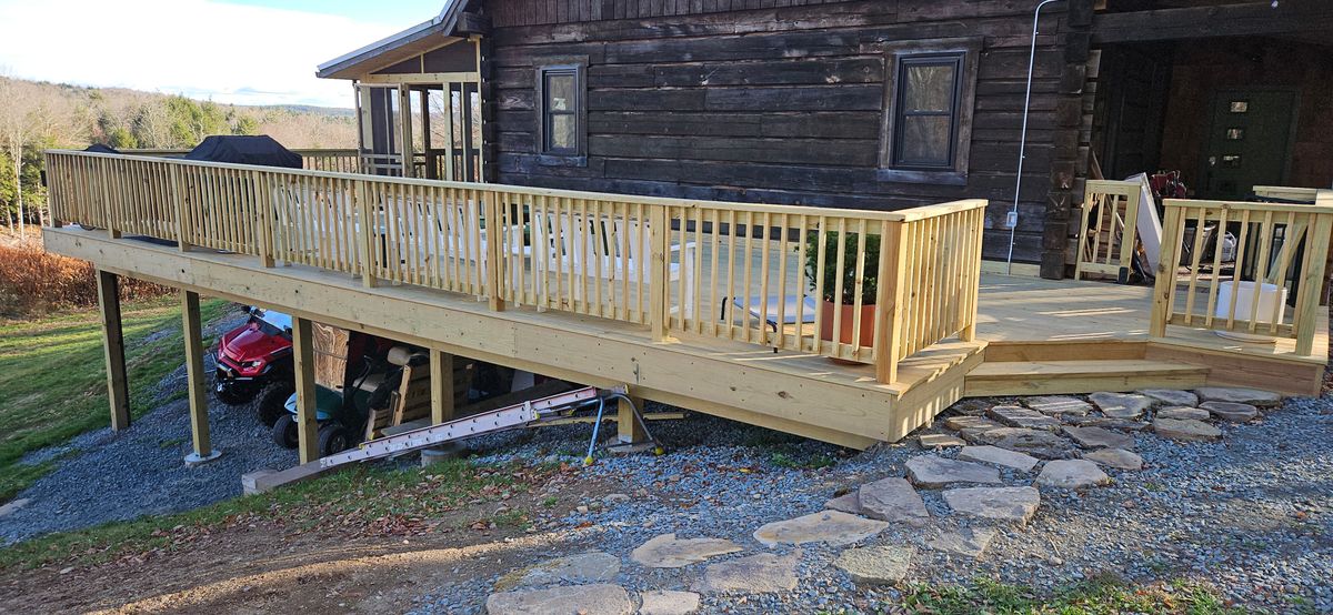 Deck & Patio Installation for Kalthoff Home Improvement in Parksville, NY