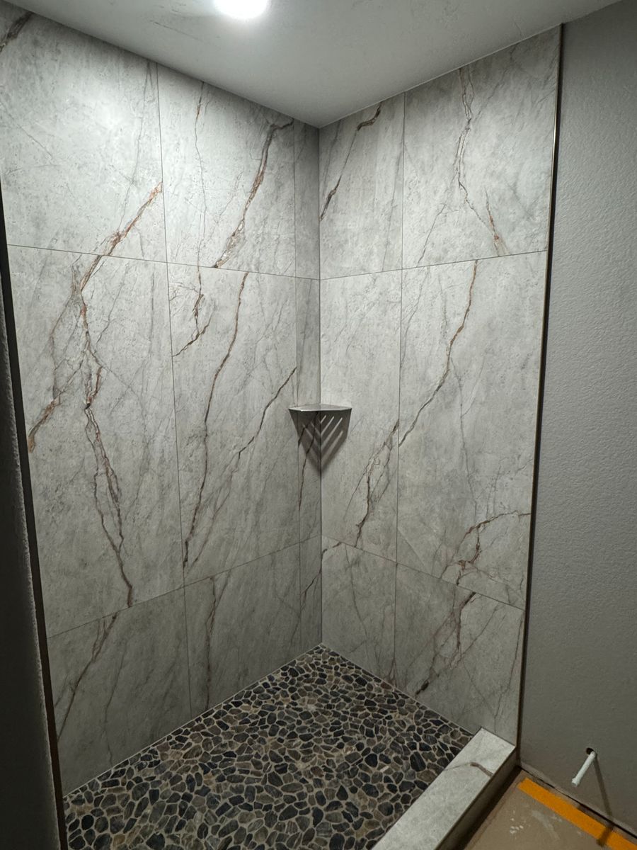 Bathroom Tiling for Dakota Tile & Stone in Belle Fourche, SD