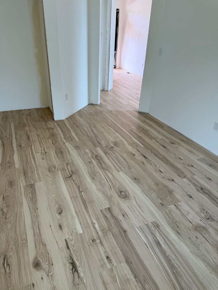 Floor Installation for CJL Flooring in Post Falls, ID