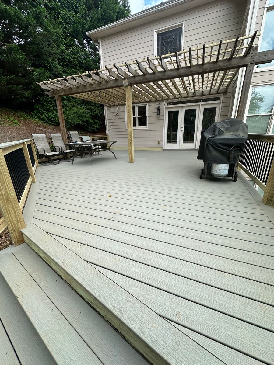 Deck & Patio Installation for Master Tech Industries in Sandy Springs, GA