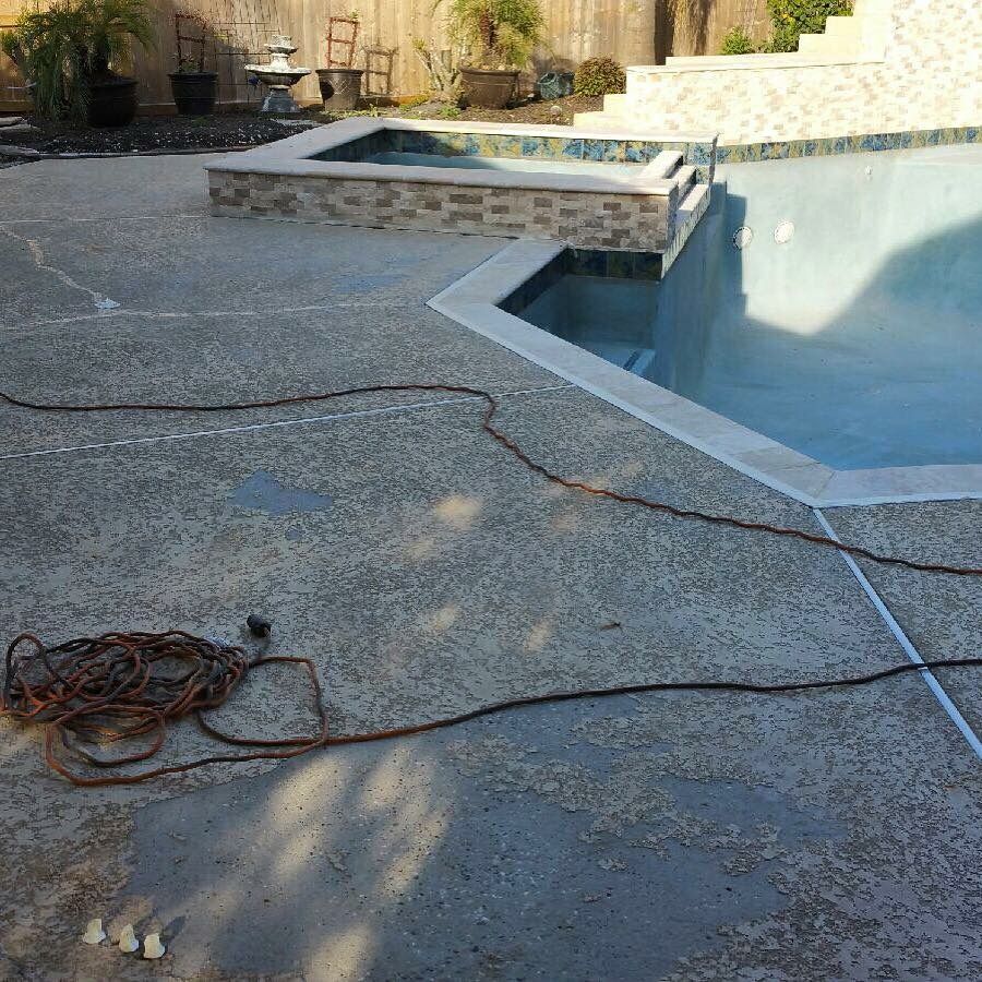Pool Remodels for Texas Curb N Borders in Houston, TX