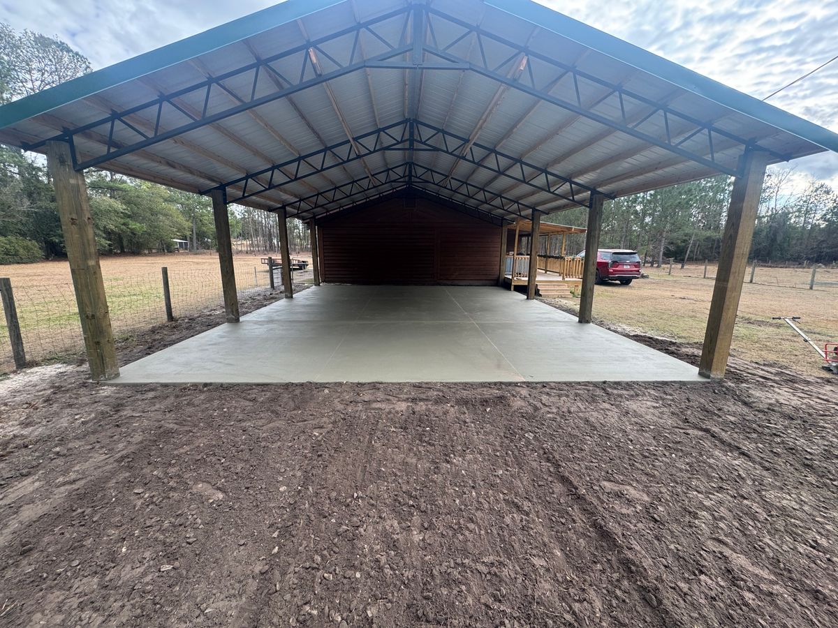 Concrete for Cameron Enterprises in Live Oak, FL