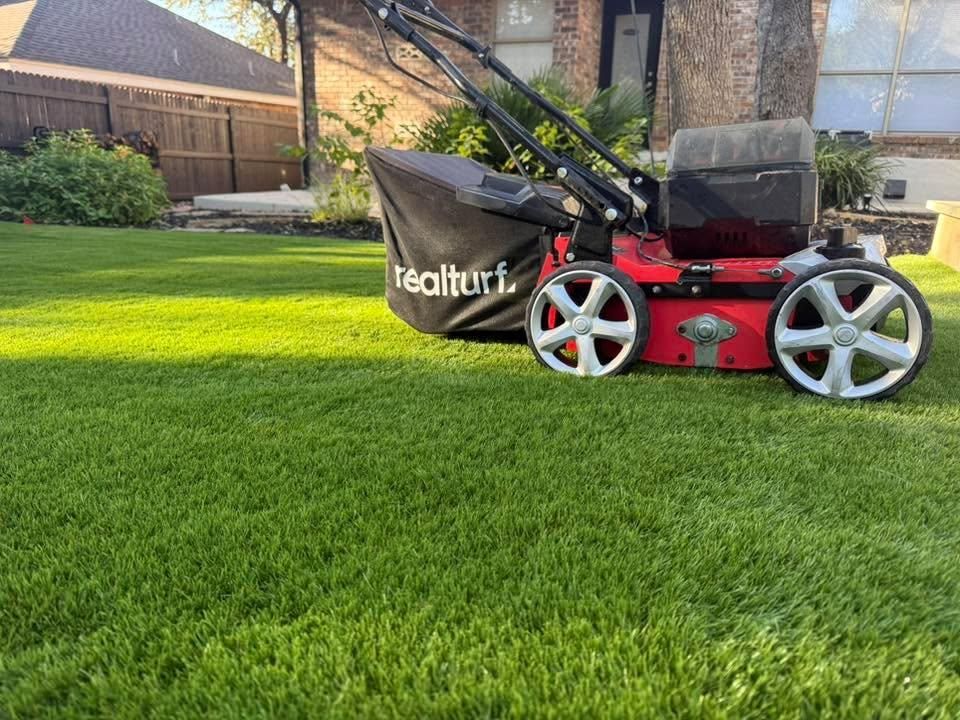 Turf Installation for Creative Edge Co. in San Antonio, TX