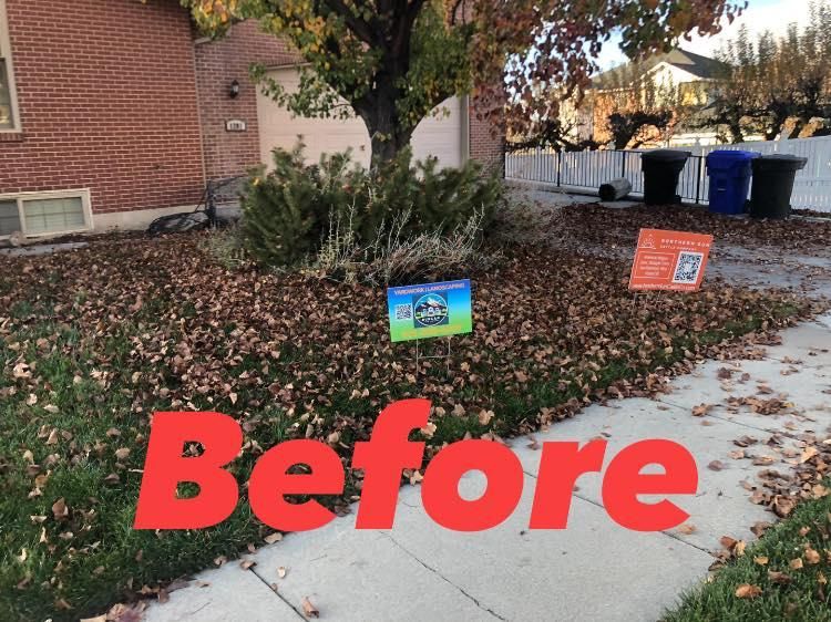 Fall Clean Up for Duncan Yard Services in Bountiful, UT