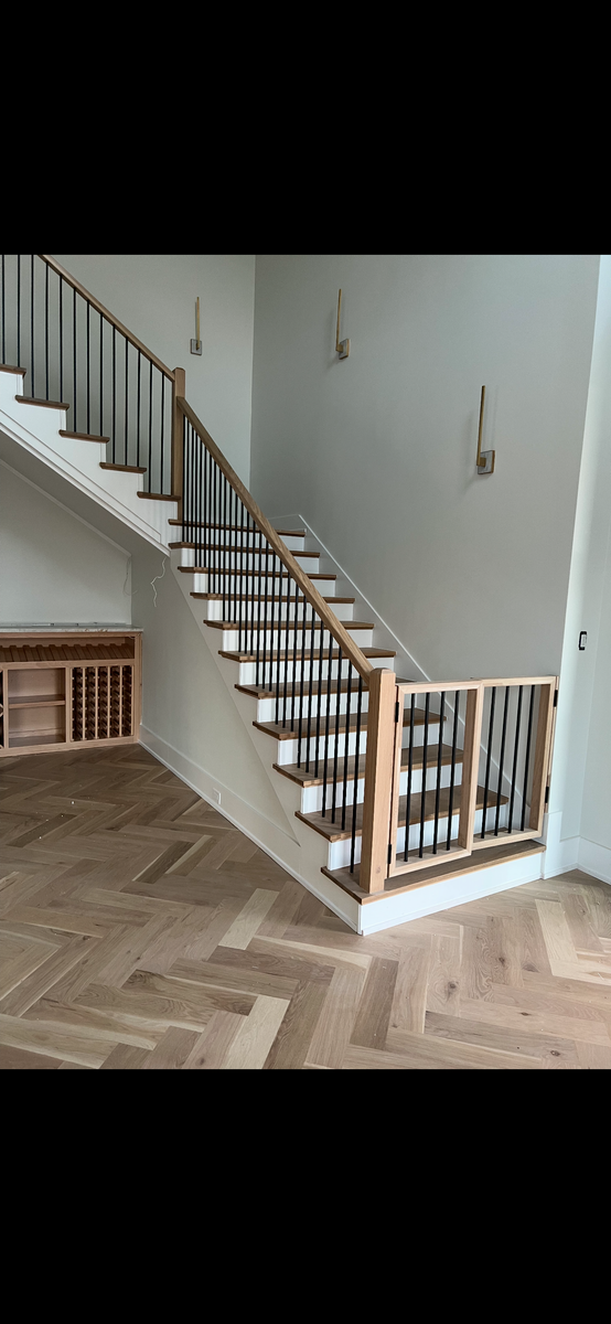 Wood Stairs for Cross Iron Stairs LLC in Little Elm, TX
