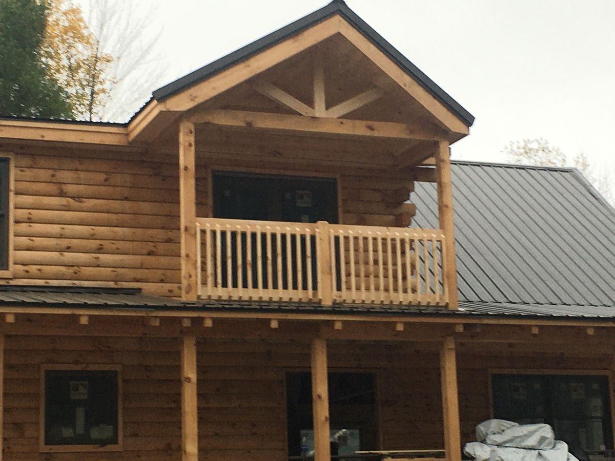 Custom Log Homes for McKenna General Contracting in Readfield, ME