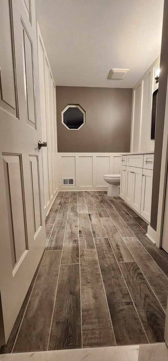 Bathroom Renovation for D&K Customs in Brighton, MI