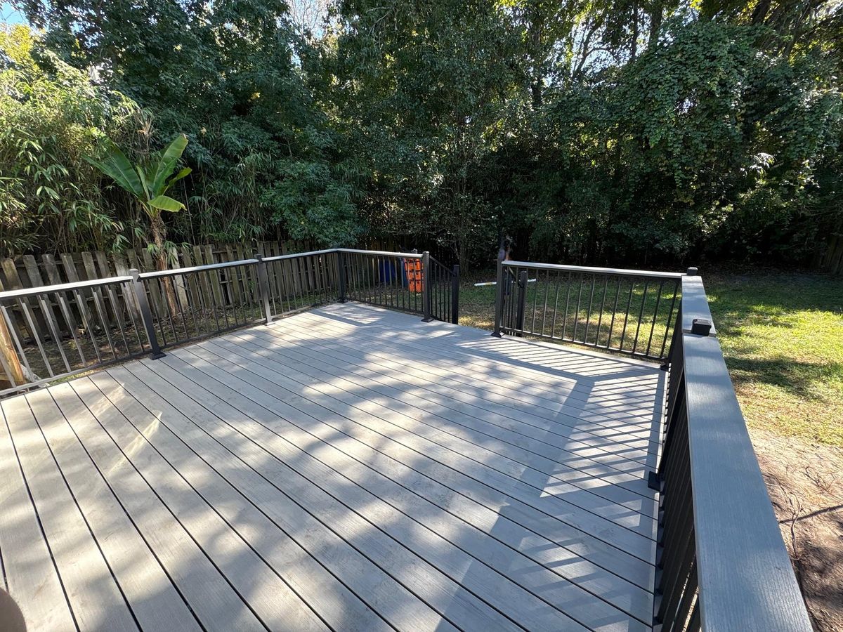 Deck Fabrication Services for K & A Landscaping, Inc. in Jacksonville, FL