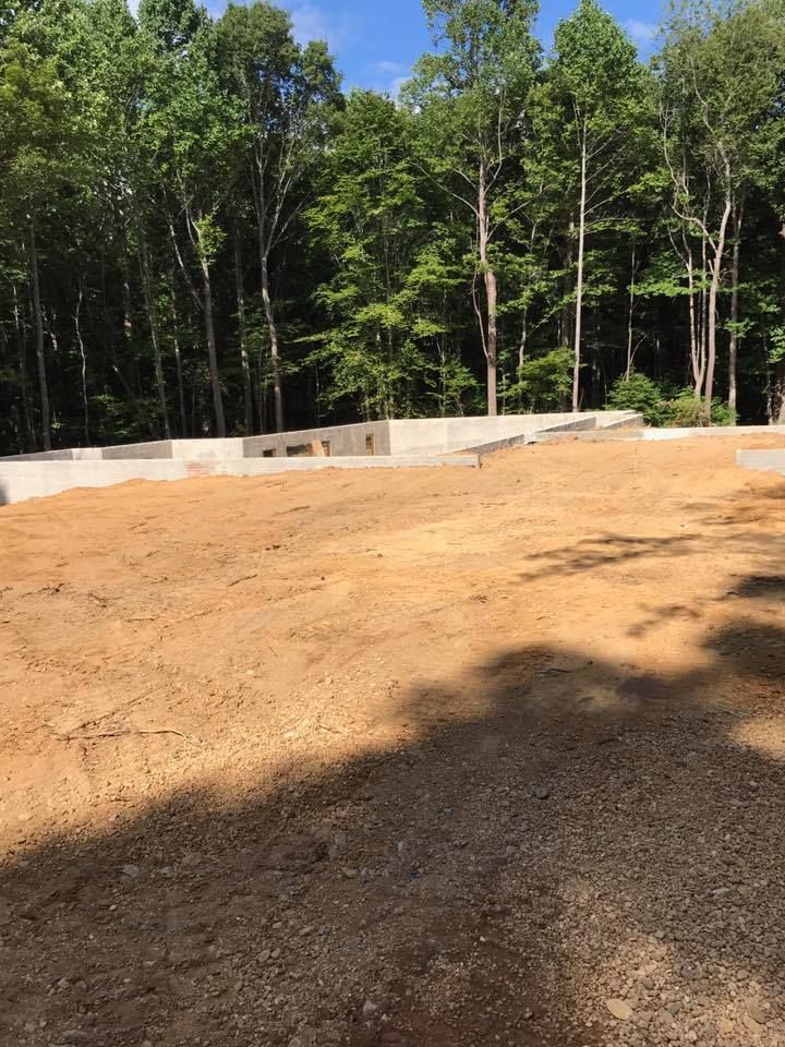 Foundation Digging for Herbert Excavating in Hughesville, MD