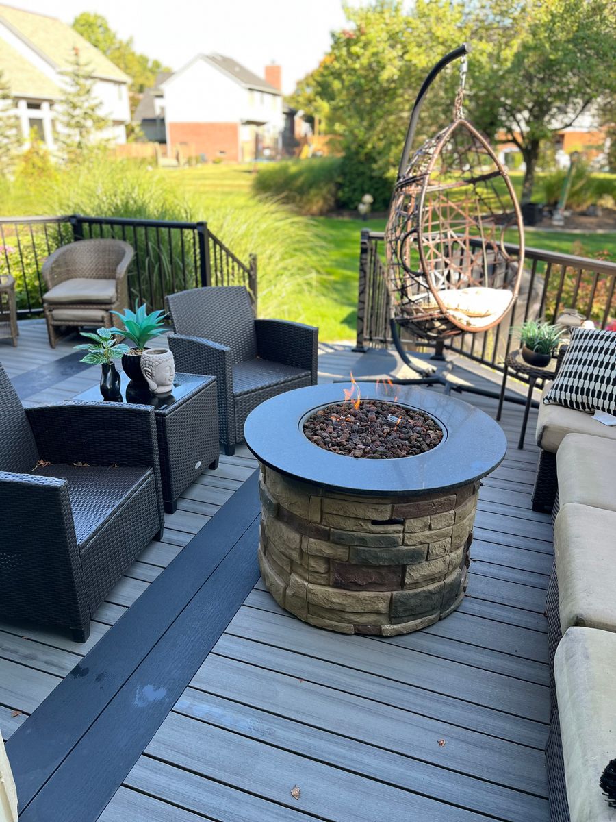 Landscape & Hardscape Design for Sunstone Construction in Oakland County, MI