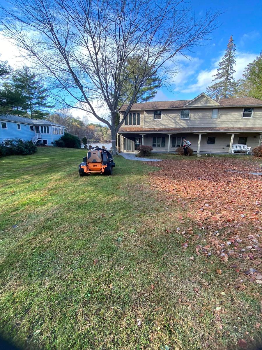 Fall & Spring Clean Ups for BRB Property Management in Moultonborough, NH