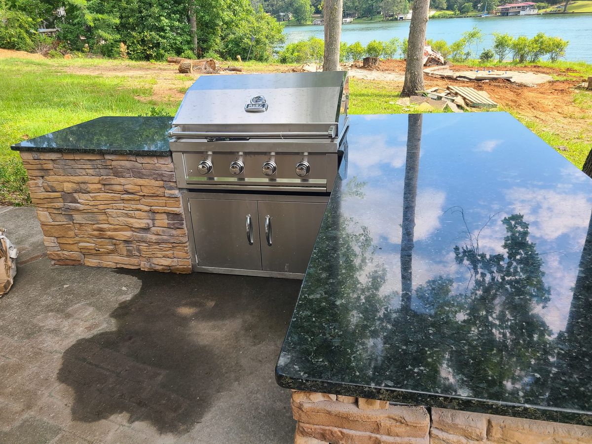 Patio Design & Construction for Paradise Landscaping and Tree Service in Greenwood County, SC