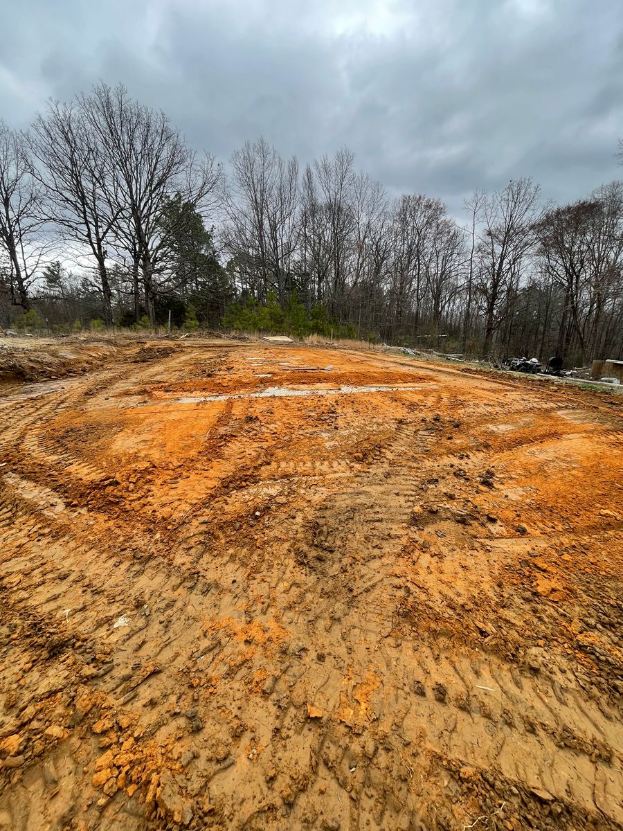 Land Grading for Maness Trucking & Excavation in Lexington, TN