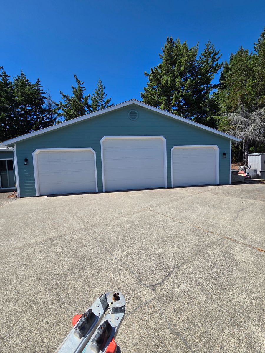 Exterior Painting for BTC Construction in Florence, OR