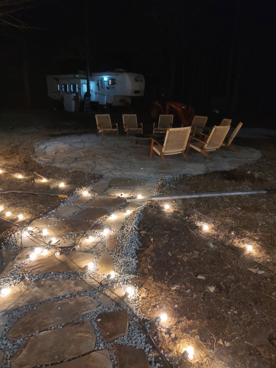 Patio Construction for Starnes Hardscapes & Property Management LLC in Dunlap, TN