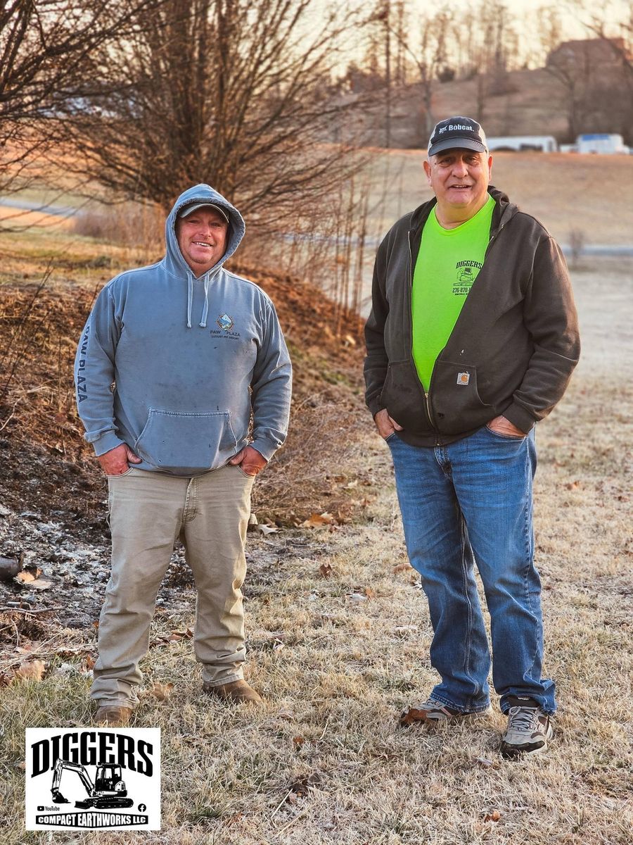 Site Grading for Diggers Compact Earthworks LLC in Jonesville, VA