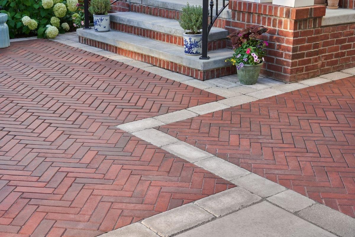 Paver Porch & Step Installation for Humphries Hardscape - Pavers and Landscaping in Wyandotte, MI