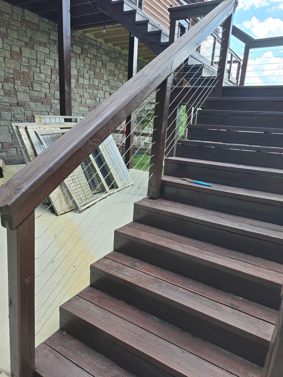 Deck Installation for The Handyman Viking in Dandridge, TN