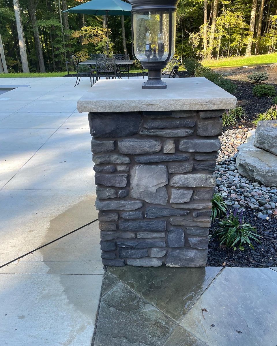 Stone Work for RS Masonry LLC in Akron, Ohio