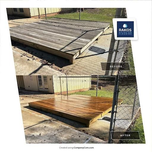Deck Cleaning & Staining for Rakos Exterior Cleaning in Lynchburg, VA