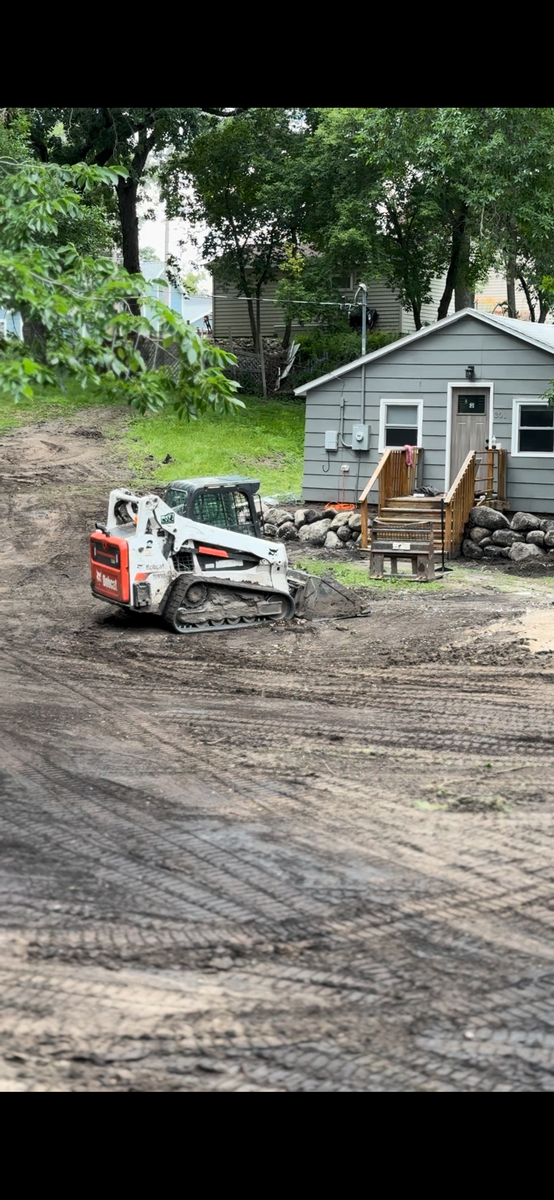 Grading for NXT LVL Excavating in New London, MN