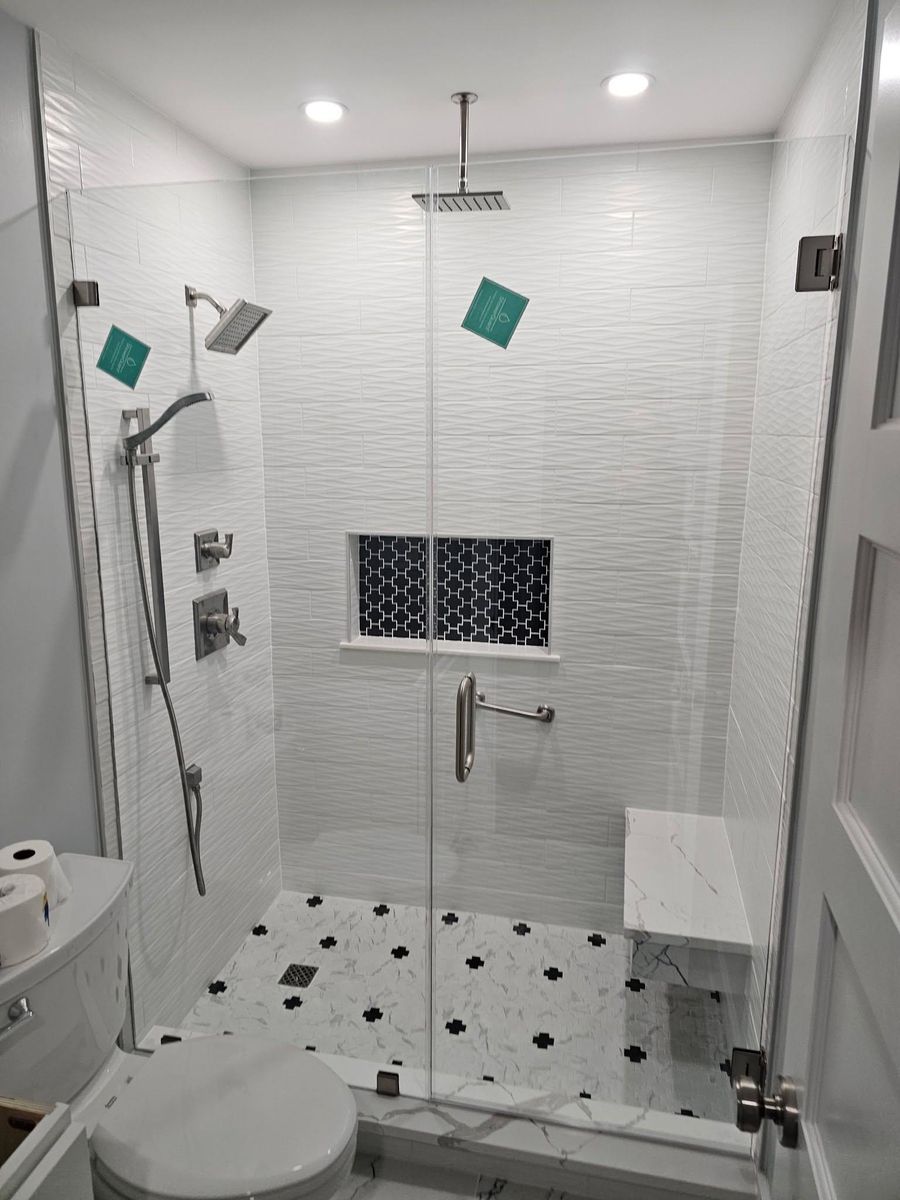 Bathroom Renovation for DL Construction & Flooring in Morehead City, NC