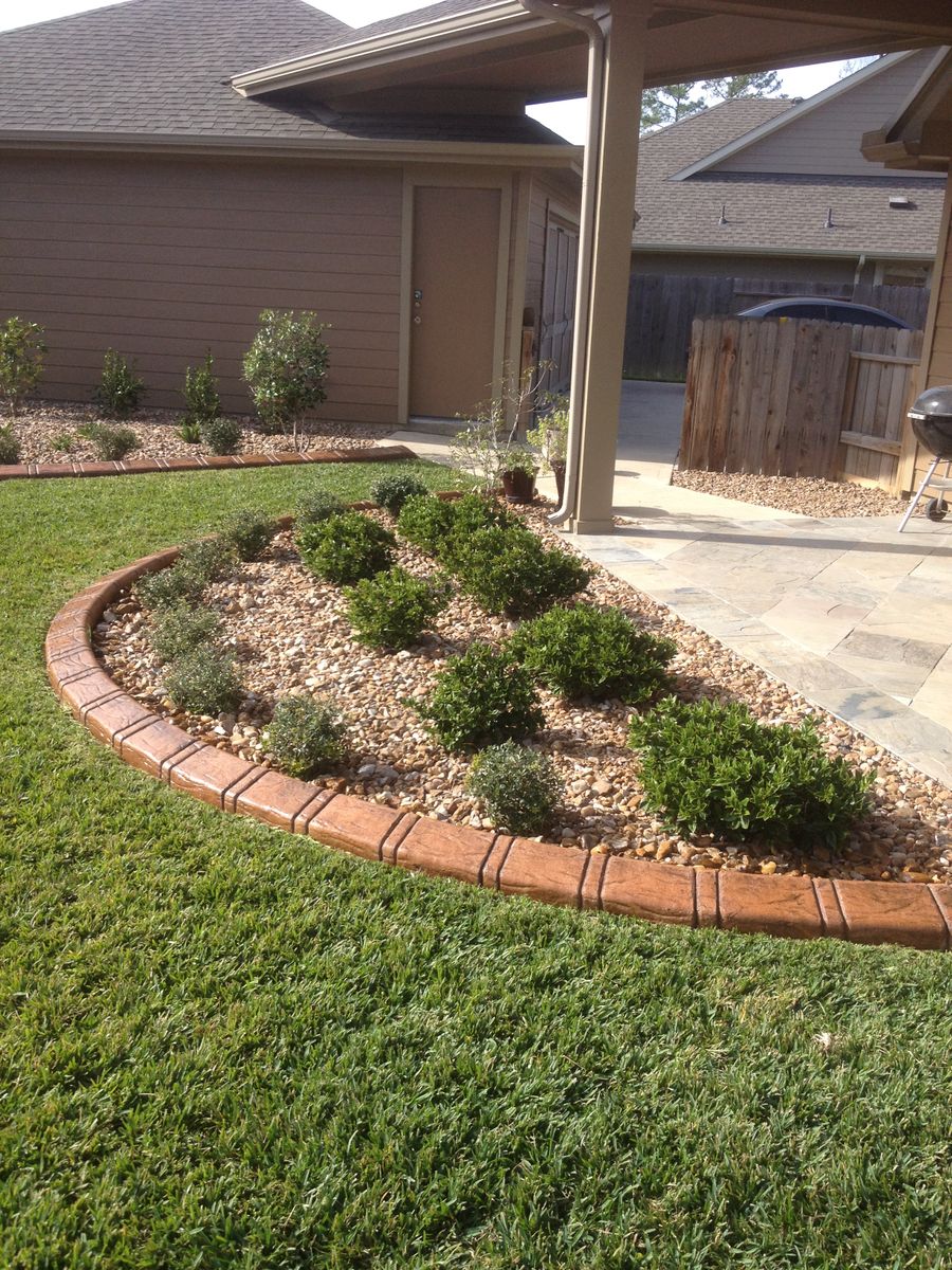 Landscaping for Texas Curb N Borders in Houston, TX