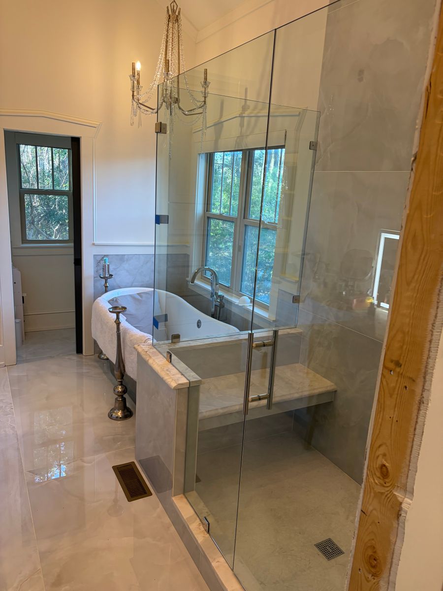 Framed & Frameless Shower Enclosures for Colonial Glass and Hardware in Wilmington,  NC