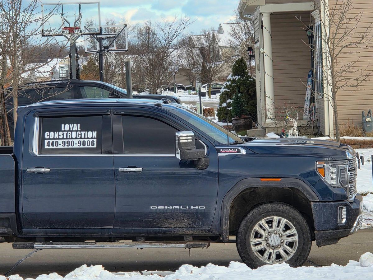 Excavation for Loyal Construction Management LLC in North Ridgeville, OH