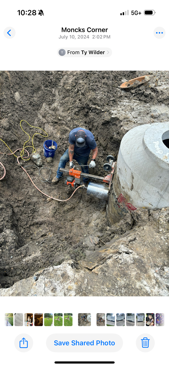 Core Drilling for Superior Concrete Cutting LLC in Charleston, SC