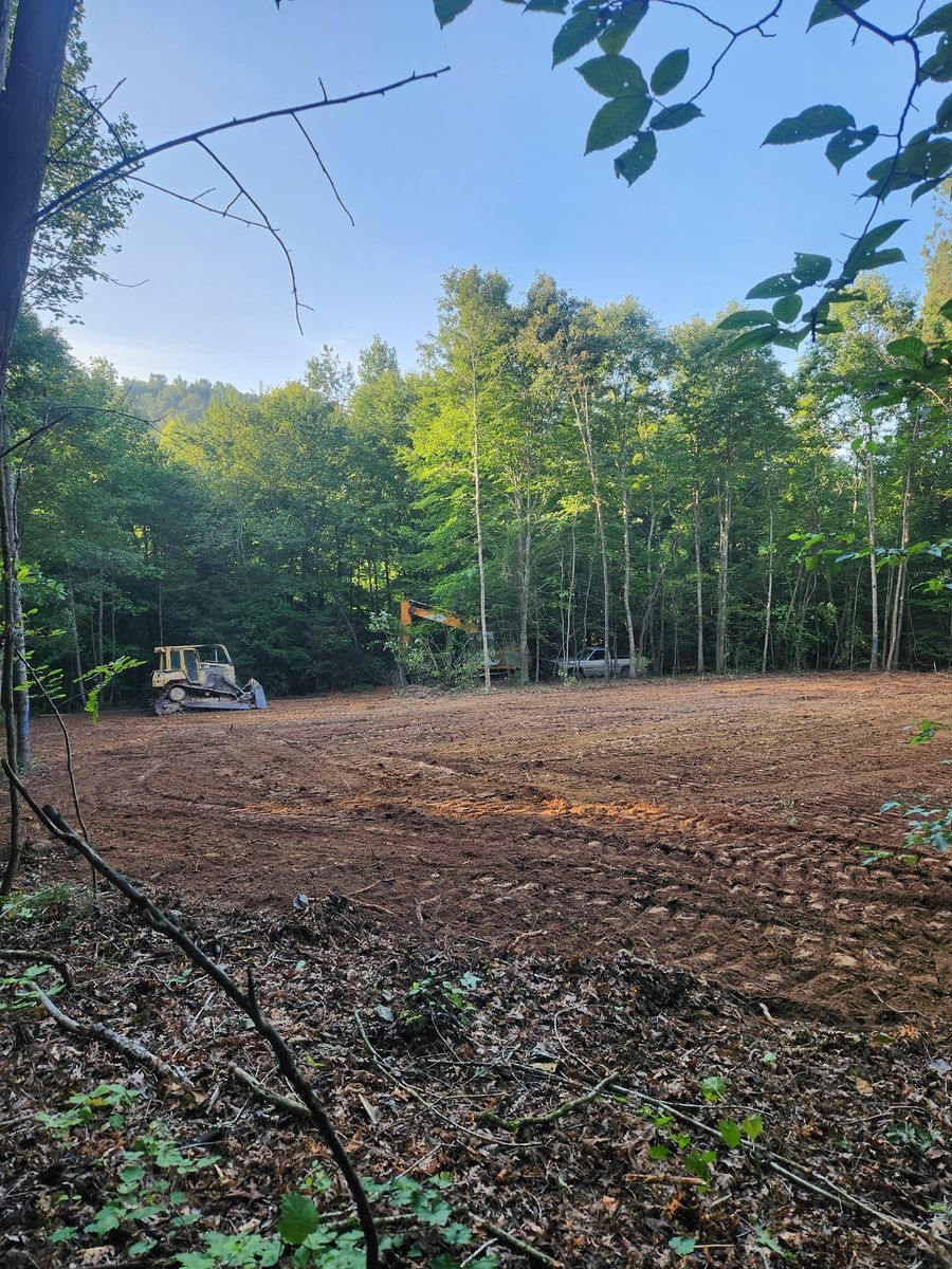 Land Clearing for Mark Howard & Sons Logging & Excavating in Athens, TN