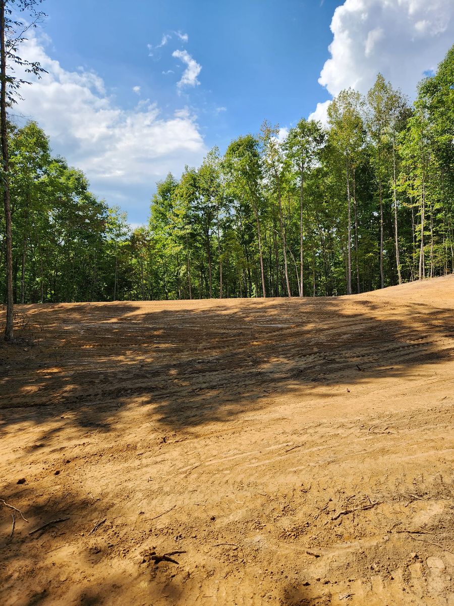 Site Grading for Mark Howard & Sons Logging & Excavating in Athens, TN