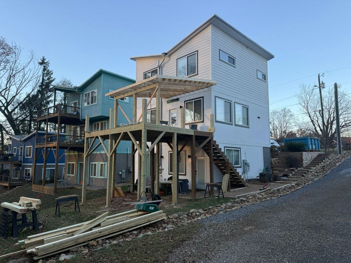 Interior Remodels for Redwood Construction in Asheville, NC