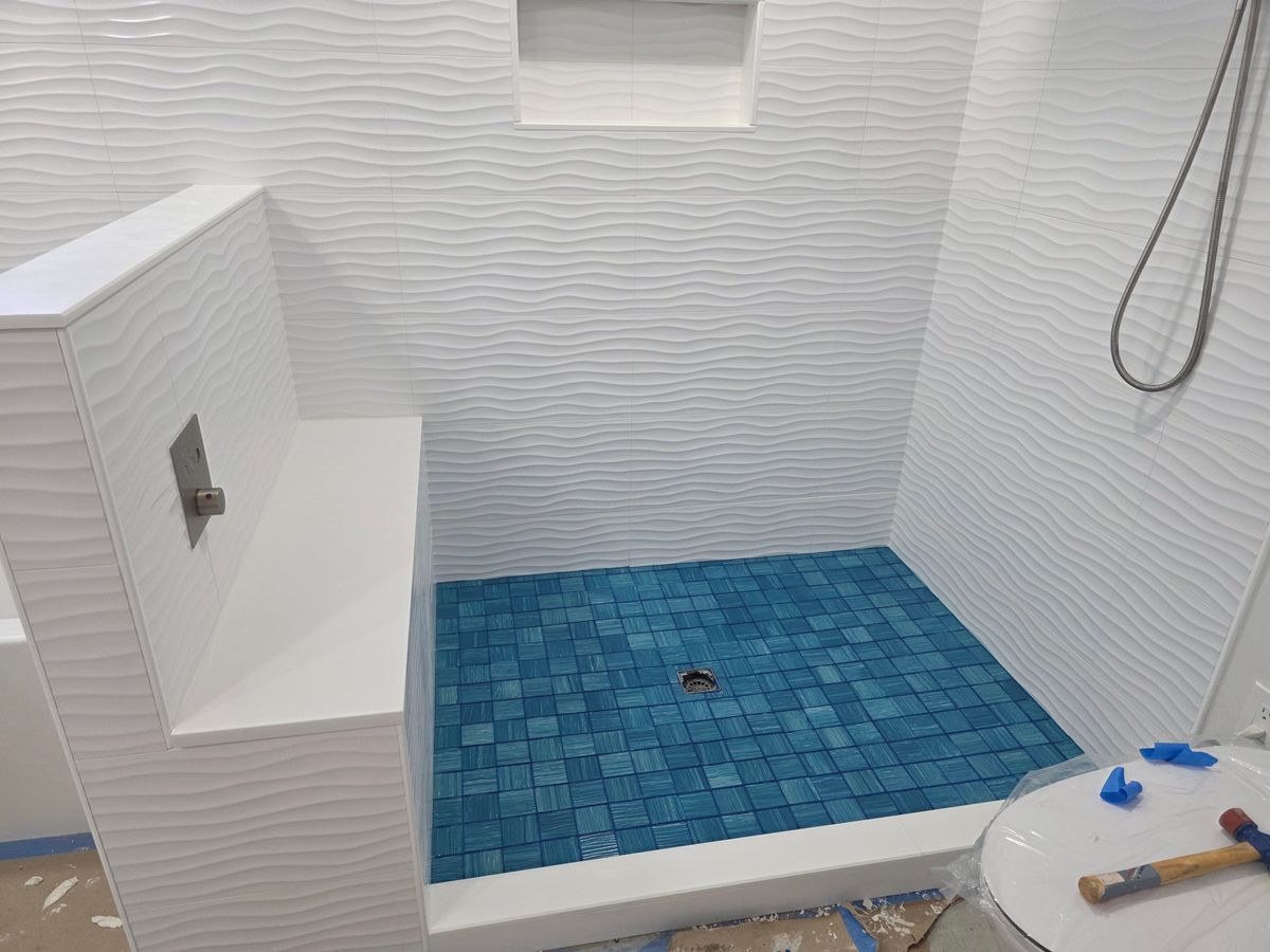 Tile Installation for GVL Renovations in Greenville, SC