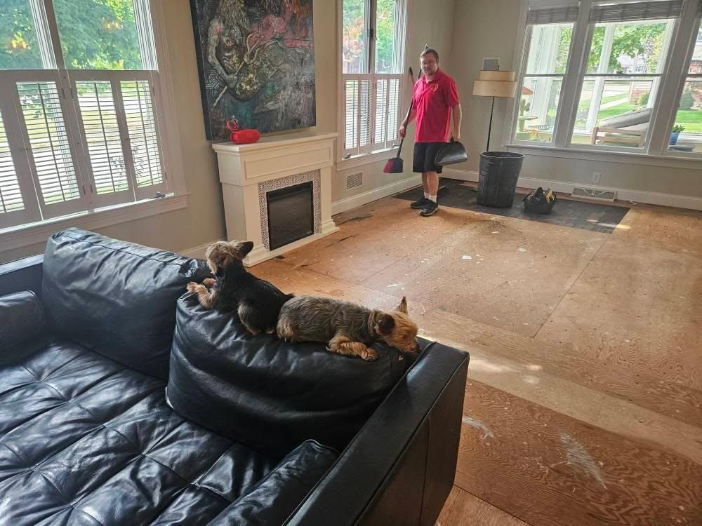 Floor Installation for AVance Flooring in Bridgman, MI