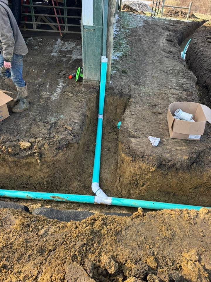 Water Line Installation for Barkers Outdoor Services in Hamilton, OH