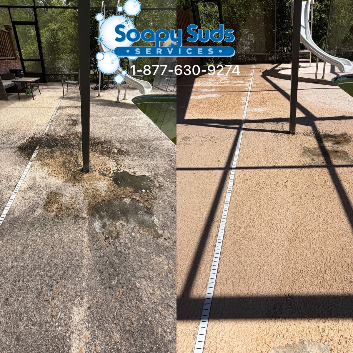 Deck & Patio Cleaning for Soapy Suds Services Georgia in Perry, GA