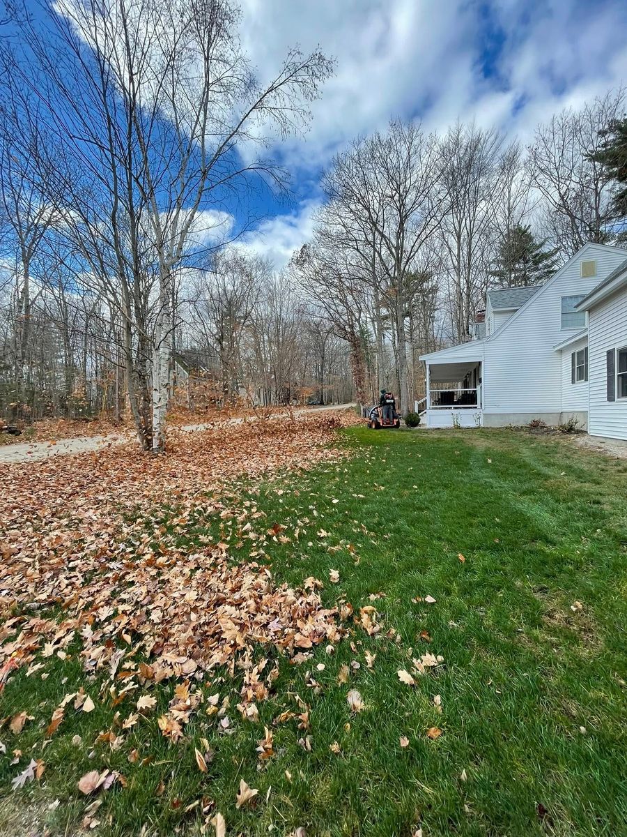 Fall & Spring Clean Ups for BRB Property Management in Moultonborough, NH