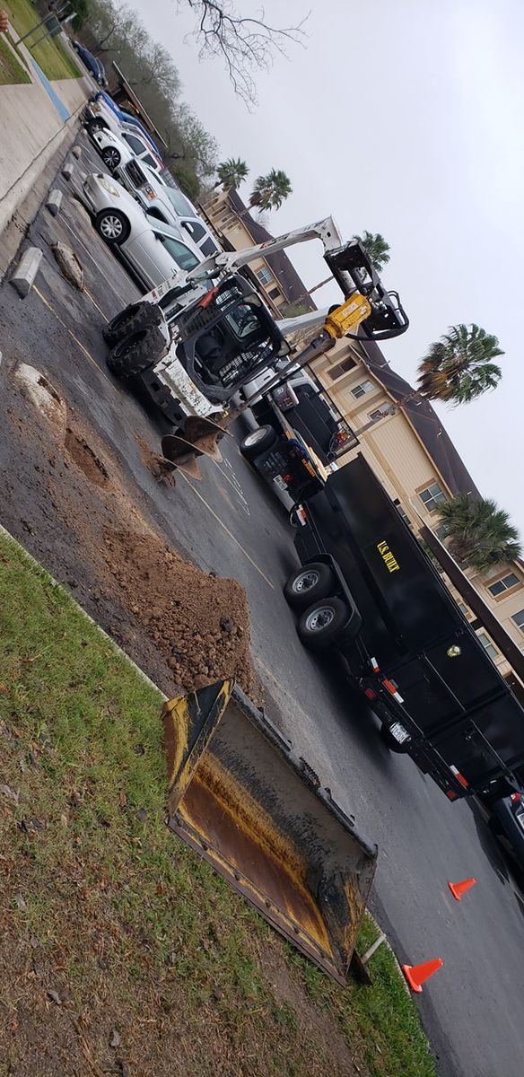 Civil Construction Work for Longoria & Son Construction in Laredo, TX