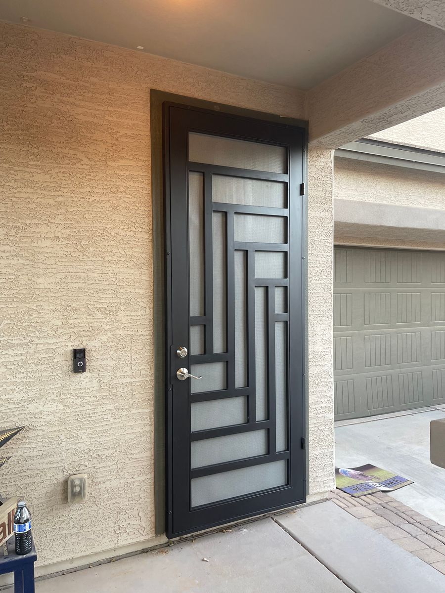 Modern Security doors for Metal Art Deco in Glendale,  AZ