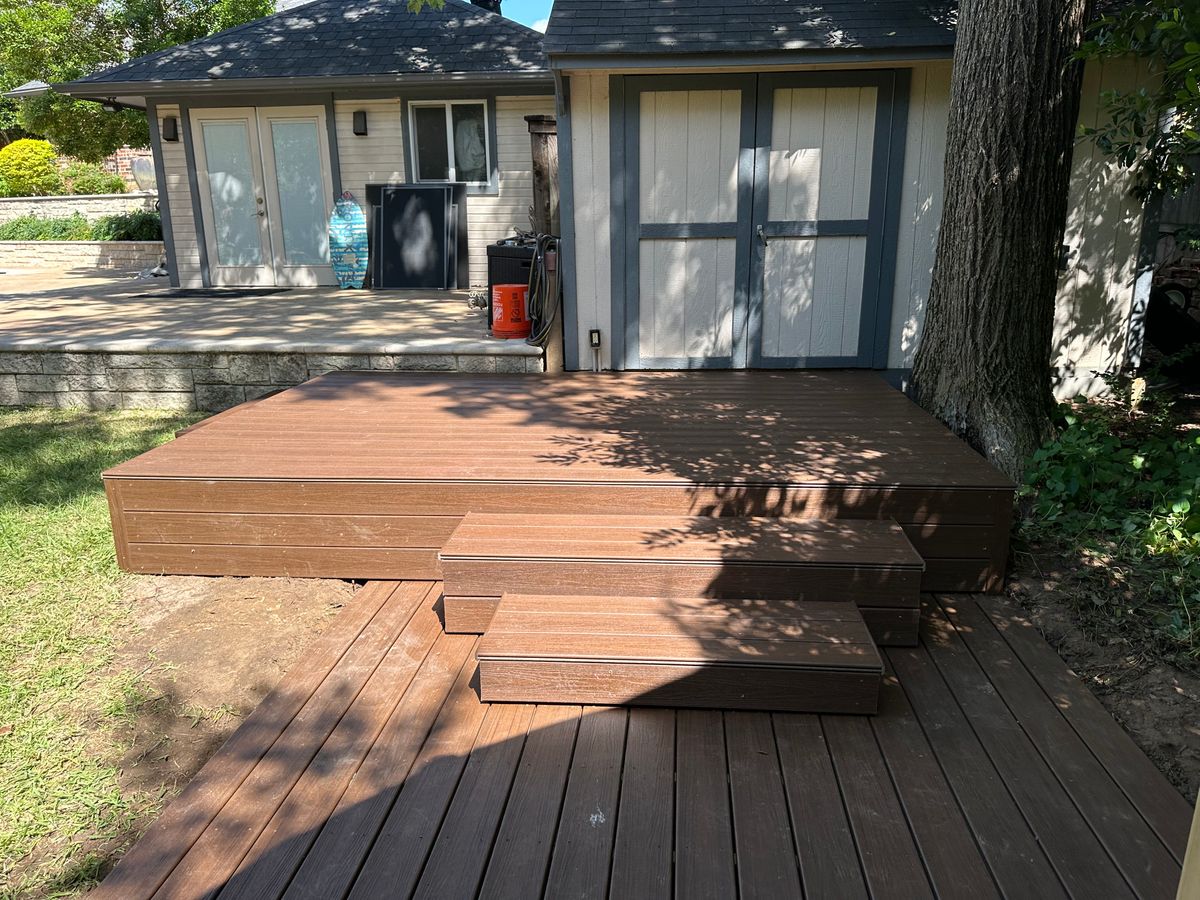 Deck Installation for Timberline Deck & Patio in Covington, TX
