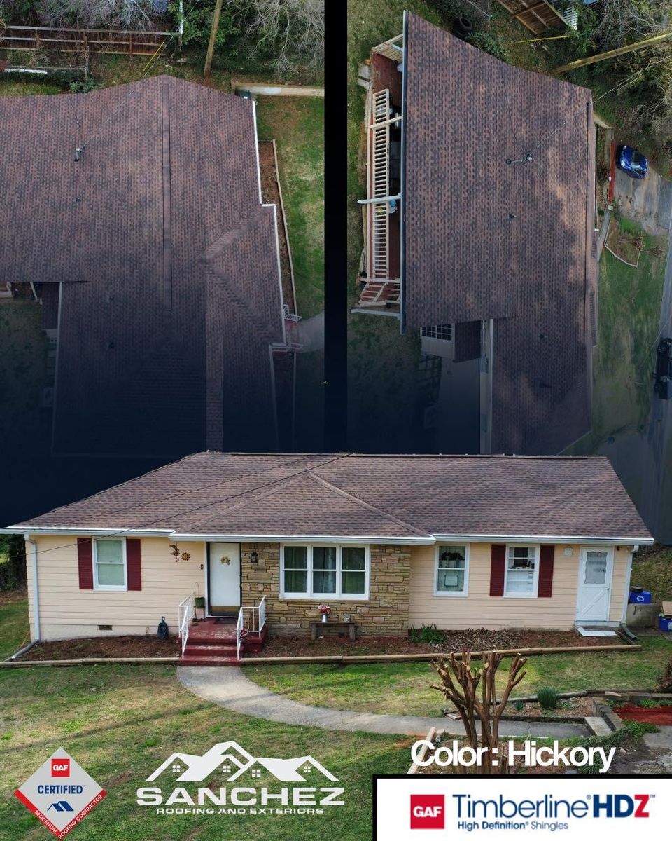 Roofing Installation for Sanchez Roofing and Exteriors in Dalton, GA