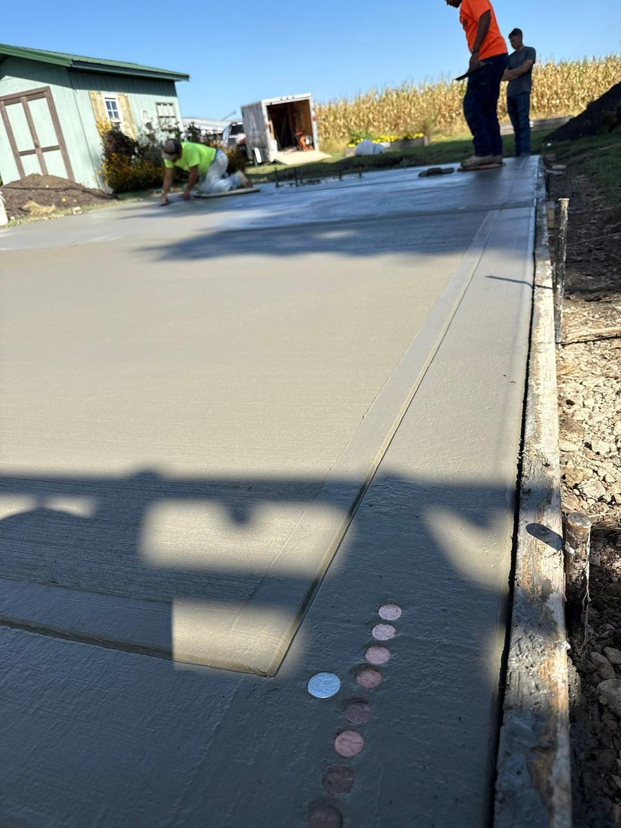 Site Preparation for Solid Rock Concrete & Landwork in Galion, OH