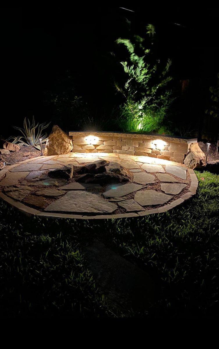 Hardscaping for Atlas Land Design in Creekside Park, TX