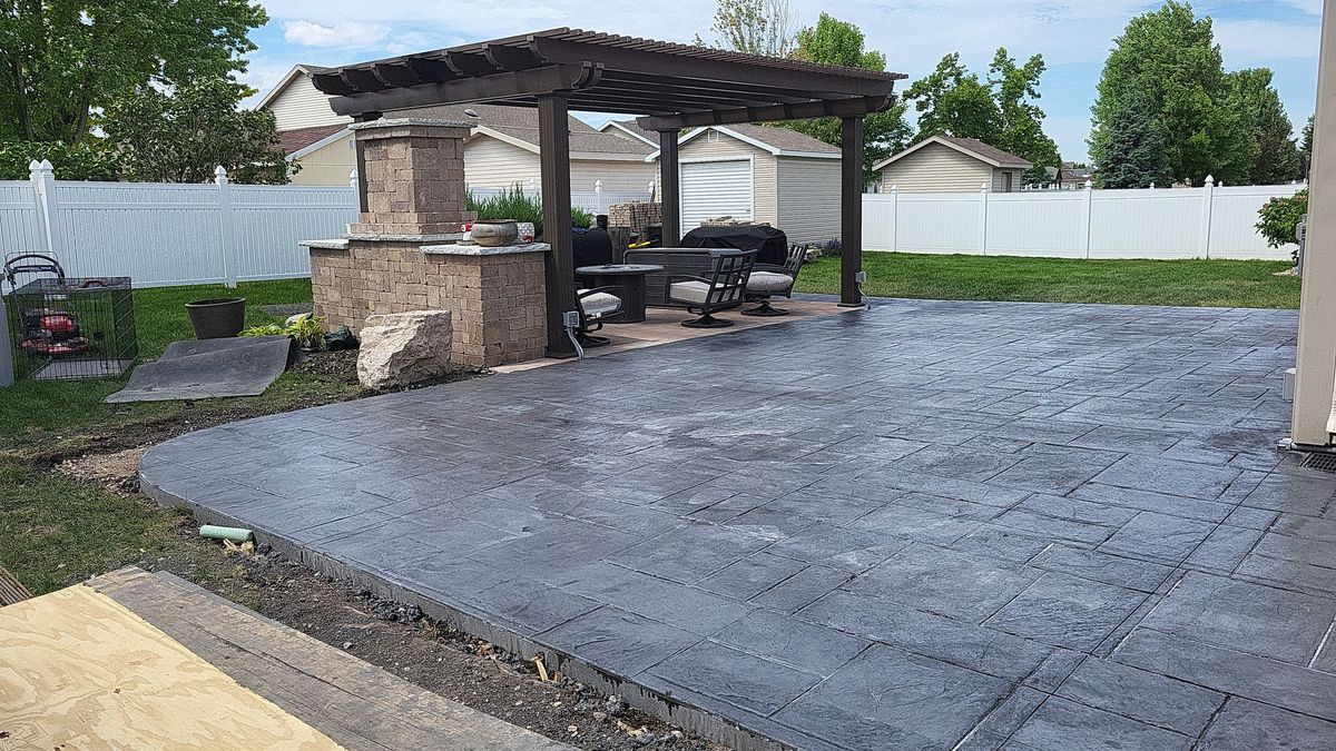 Patio Design & Installation for Golden Construction in West Fargo, ND