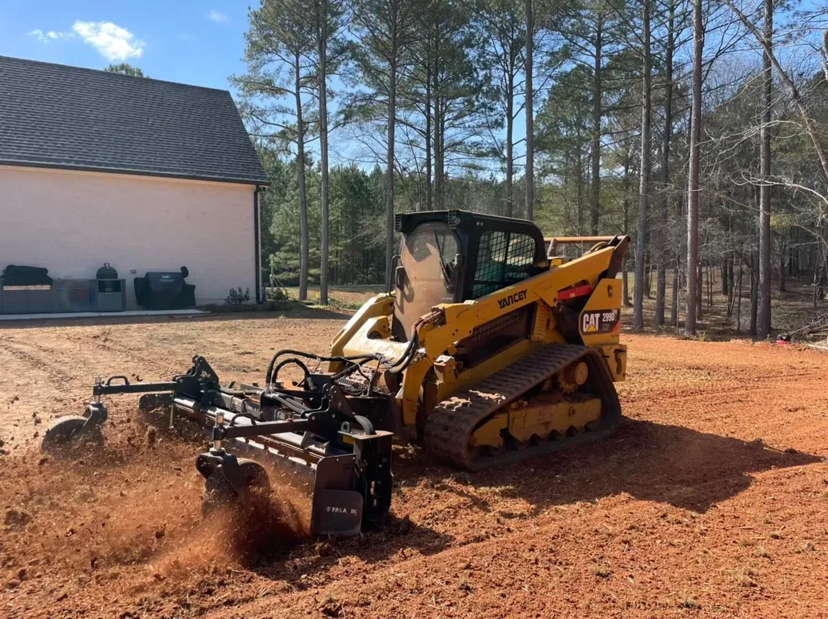 Skid Steer Work for RICH Trucking in Union, KY