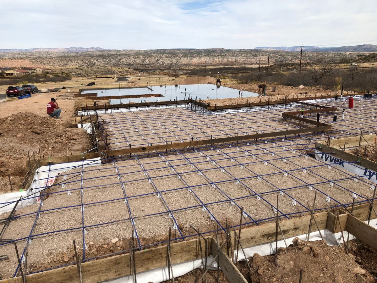 Foundation Installation for American Concrete Placement in Camp Verde, AZ